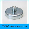 Tapered Countersunk Hole neodymium mounting magnets